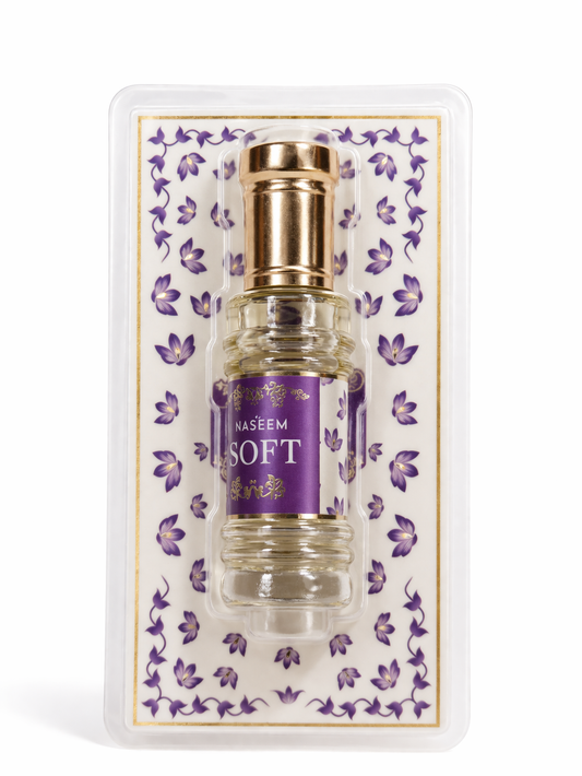 Naseem Soft Attar Roll On Perfume Oil 6ml – Alcohol-Free Long Lasting Floral & Sweet Fragrance for Women