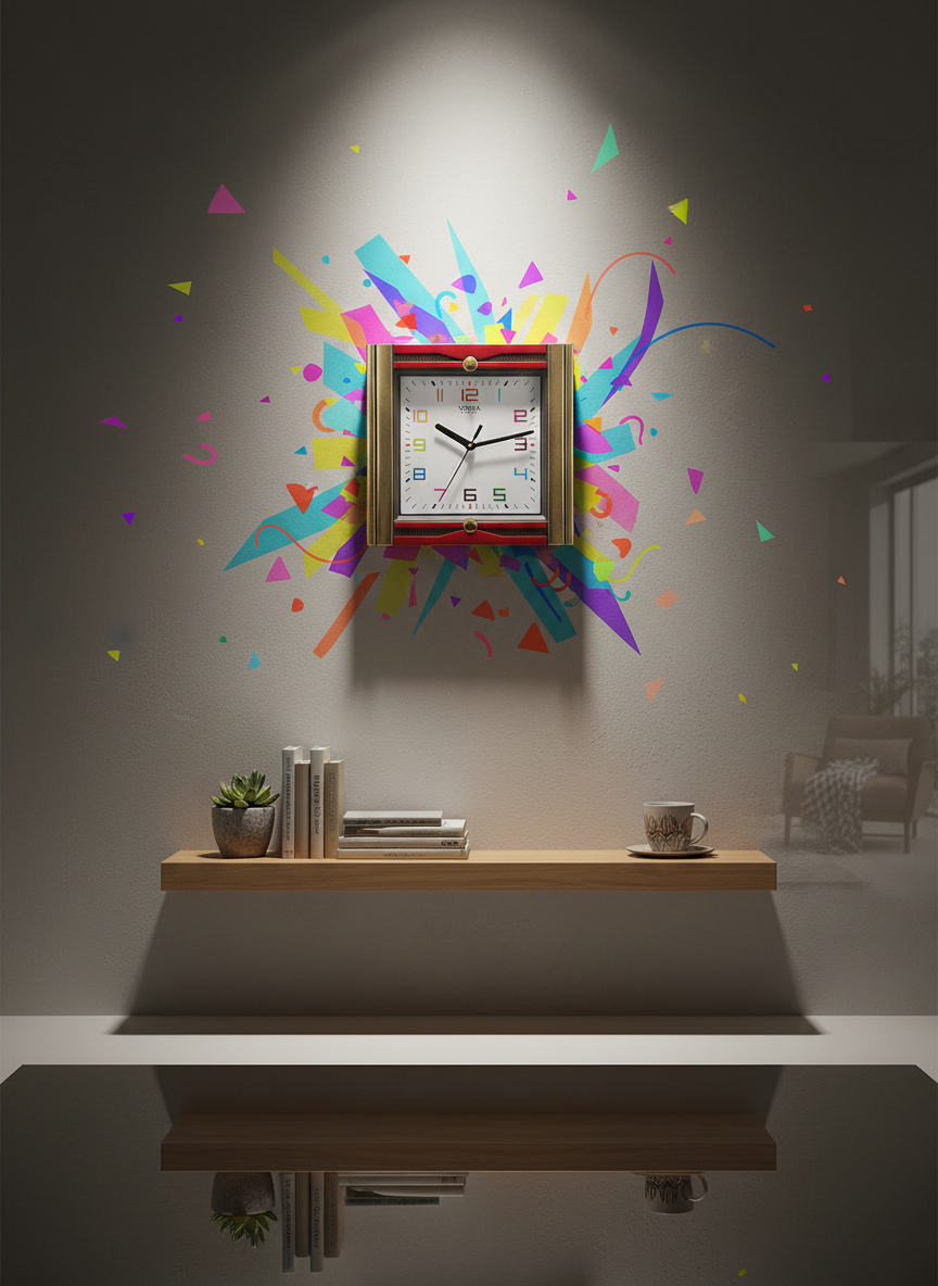 VIPRA Quartz Wall Clock